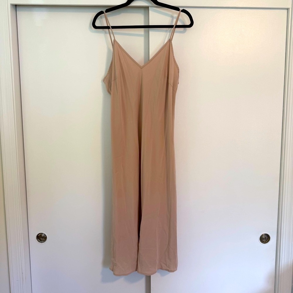 The Reset R|Label Silk Slip Dress